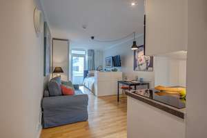 Traumhaft möbliertes Apartment mit Südbalkon in Top Lage in der Isarvorstadt – Tumblingerstraße 56, 80337 Am Schlachthof, München – Vorschaubild 1