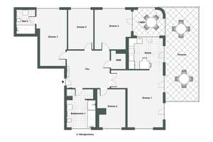 Garten im 4.OG! - außergewöhnliche 5-Zimmer-Residenz im High Park am Potsdamer Platz – Die vollständige Adresse der Immobilie erhältst du vom Anbieter., 10117 Mitte (Ortsteil), Berlin – Vorschaubild 19