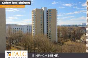 Kompaktes 1-Zimmer-Apartment im 9. OG mit Südbalkon und Weitblick