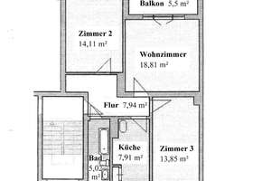 Gut ausgestattete 3-Zi.-Whg.  mit Süd-Balkon in List-Vahrenwald – Die vollständige Adresse der Immobilie erhältst du vom Anbieter., 30161 Vahrenwald, Hannover – Vorschaubild 17
