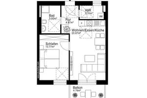Zwei Zimmer voller Tageslicht. – Die vollständige Adresse der Immobilie erhältst du vom Anbieter., 22143 Rahlstedt, Hamburg – Vorschaubild 11