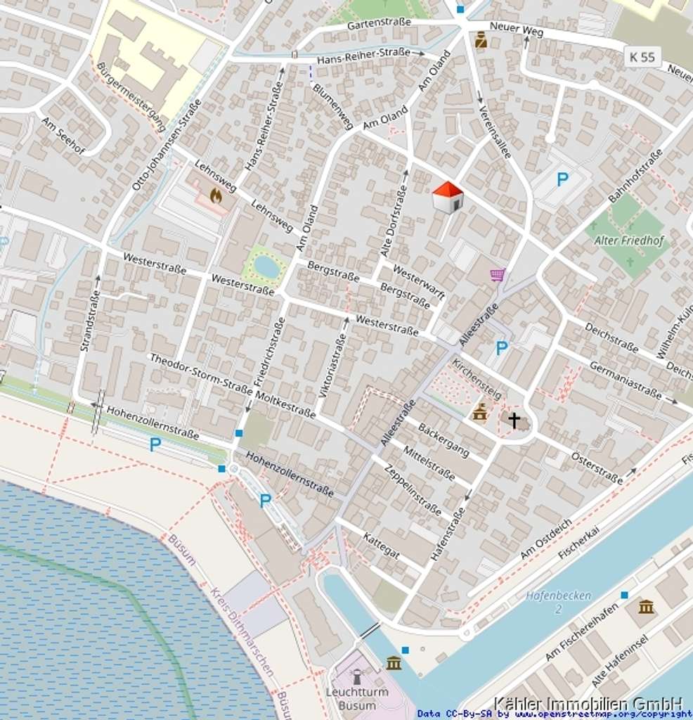 Immobilie in Büsum - Gemütliche 3-Zimmer-Wohnung auf Eigenland im Herzen von Büsum - zur Kapitalanlage oder Eigennutzung - Bild 3