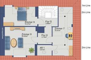 Attratives Landhaus am Rüdesheimer Platz - Denkmalgeschützte DHH – Die vollständige Adresse der Immobilie erhältst du vom Anbieter., 14197 Wilmersdorf, Berlin – Vorschaubild 18