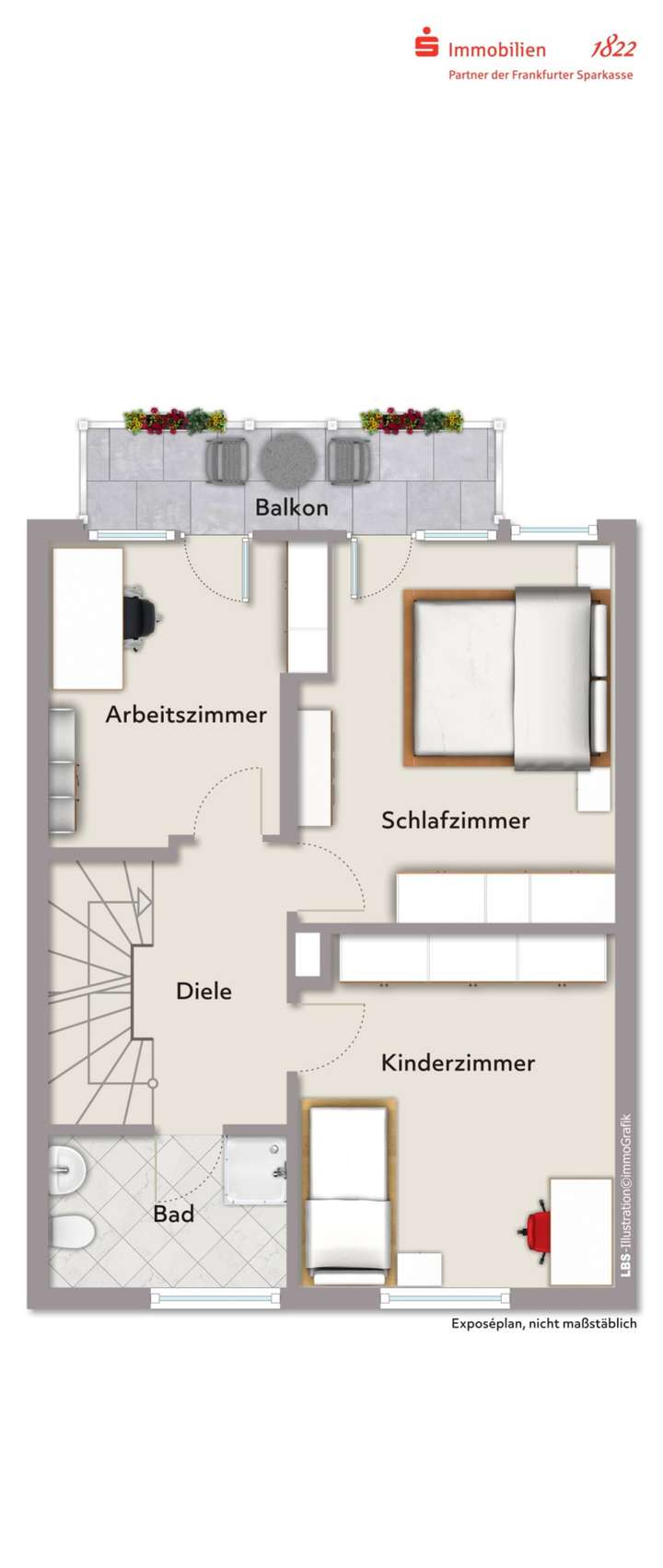 Grundriss 1. Obergeschoss