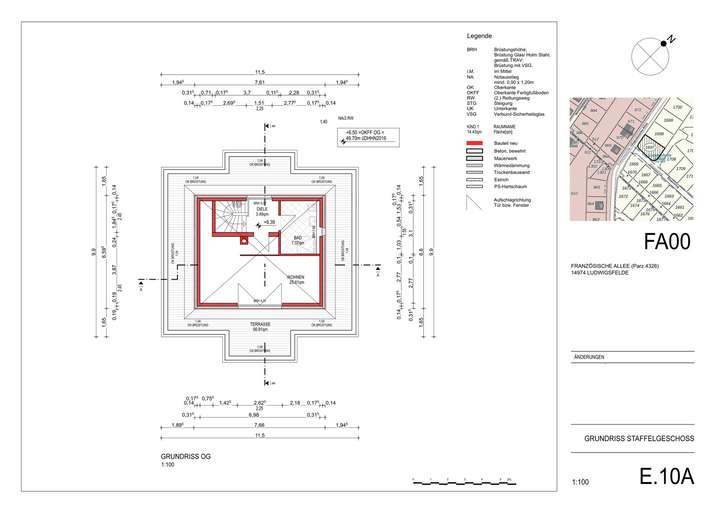 Grundriss Obergeschoss