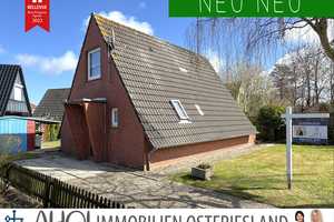 Abseits vom Trubel und doch zentrumsnah!
Beschauliches Nur-Dach-Haus mit Garten in Sackgassenlage – Aurich (Kreis) – Vorschaubild 1