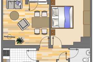 2-Zimmer Wohnung in Dortmund Kley – Kleybredde 47, 44149 Kley, Dortmund – Vorschaubild 2