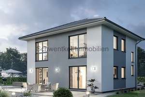 Stadtvilla 133 qm mit Grundstück/ monatl. Finanzierungsrate 1.894,-- incl. Fördermittel / PV- Anlage – Die vollständige Adresse der Immobilie erhältst du vom Anbieter., 32479 Hille – Vorschaubild 1