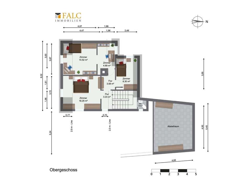 Grundriss Dachgeschoss