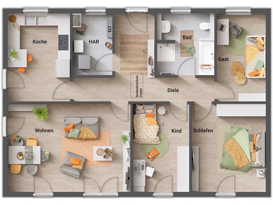 Grundriss-Bungalow-110-Erdgesc