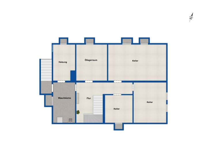 Grundriss - Kellergeschoss