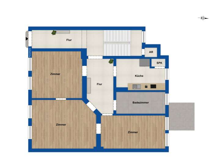 Grundriss Erdgeschoss