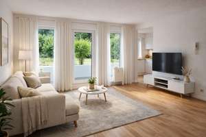 Attraktive 2-ZKB-Erdgeschosswohnung in gefragter Wohnlage von Saarbrücken-St. Arnual – mit Terras