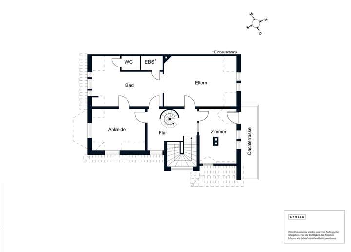 Zweites Obergeschoss