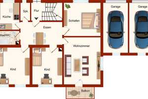 Gepflegtes 4 Familienhaus in ruhiger Lage, mit Balkon, Dachterrasse und 2 Garagen – Esslingen (Kreis) – Vorschaubild 15