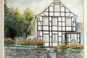 Charmantes Fachwerkhaus mit Potenzial - optionales Gartengrundstück mit eigenem Wupper-Zugang – Kohlfurther Straße 13, 42651 Solingen-Mitte, Solingen – Vorschaubild 5