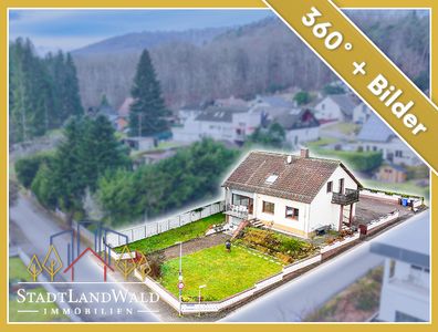 Gepflegtes Einfamilienhaus mit Garten, Balkon und Doppelgarage in Ludwigswinkel