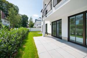 ELEGANTE GARTENWOHNUNG IN DER MENTERSCHWAIGE MIT HAUS IM HAUS CHARAKTER - BEZUGSFERTIGER NEUBAU – 81545 Harlaching, München – Vorschaubild 3