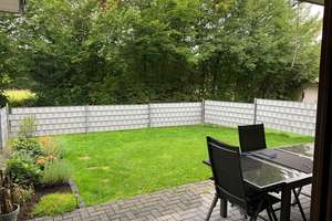 „Exklusive 3-Zimmer-EG-Wohnung mit Garten, 2 Bädern, hoher Decke & großer Terrasse in Steinbüchel