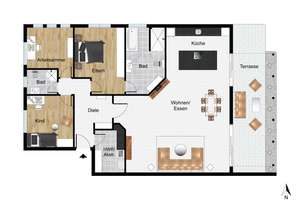 Exklusive Erdgeschosswohnung mit eigenem Garten, Terrasse & Garage in Kerpen-Buir – Die vollständige Adresse der Immobilie erhältst du vom Anbieter., 50170 Kerpen – Vorschaubild 26