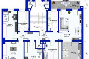 Stilvolle 5-Zimmer‑Wohnung in denkmalgeschütztem Ensemble
in Leipzig-Lindenau mit Balkon – Die vollständige Adresse der Immobilie erhältst du vom Anbieter., 4177 Altlindenau, Leipzig – Vorschaubild 26