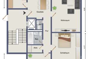 3-Zimmer Eigentumswohnung mit Balkon – 90763 Südliche Südstadt, Fürth – Vorschaubild 13