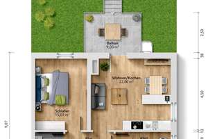 Gründerzeit trifft Moderne: 2-Zi.-Gartenwohnung in stilvoll sanierter Villa in Friedbergs Toplage � – Die vollständige Adresse der Immobilie erhältst du vom Anbieter., 61169 Friedberg (Hessen) – Vorschaubild 5
