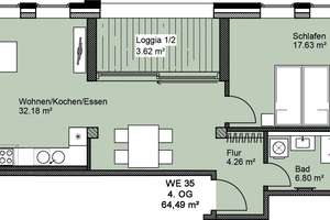 * Sie wollen hoch hinaus? Wohnen in der "Heeresbäckerei" * WE 35 - ZEIT FÜR MEHR – 4159 Möckern, Leipzig – Vorschaubild 6