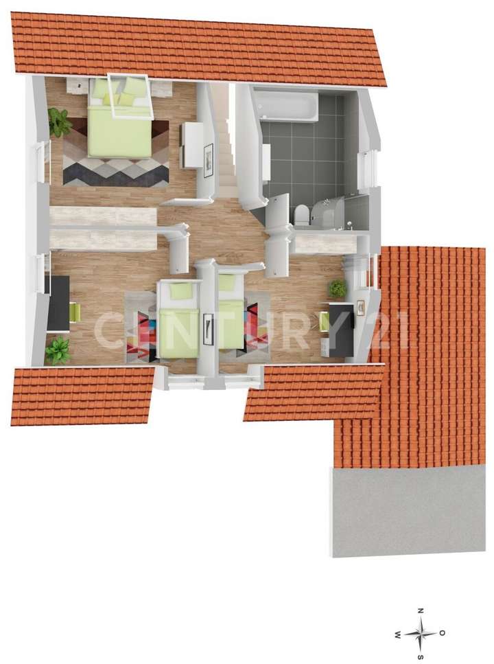 Grundriss Dachgeschoss