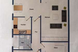 Erdgeschosswohnung Provisionsfrei 84 m² von privat – 59075 Bockum-Hövel, Hamm – Vorschaubild 2
