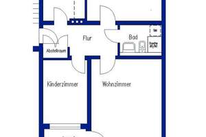 Ruhig, gepflegt, gut angebunden – 3-Zimmer-Wohnung mit Loggia im 1. OG – John-F.-Kennedy-Allee 108, 38444 Detmerode, Wolfsburg – Vorschaubild 4