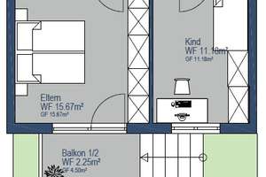 MÜNCHNER IG: Balkon, eigener Garten & idealer Grundriss – perfekt zum Wohnen oder Investieren – Die vollständige Adresse der Immobilie erhältst du vom Anbieter., 80997 Allach, München – Vorschaubild 15