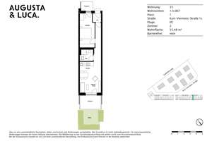 Traumwohnung sucht Mieter! 2-Zimmer-Wohnung mit zwei Terrassen im Augusta & Luca – Kurt-Viermetz-Straße 1c, 86150 Bahnhofs-, Bismarckviertel, Augsburg – Vorschaubild 10