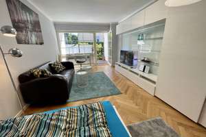 Charmante 1-Zimmer Wohnung im EG mit Terrasse in München-Bogenhausen – Normannenplatz 2, 81925 Herzogpark, München – Vorschaubild 3