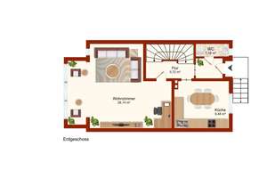 Gepflegtes Reihenmittelhaus mit gepflegtem Garten, gemütlichem Wintergarten, Gartenhaus & Garage – Die vollständige Adresse der Immobilie erhältst du vom Anbieter., 28325 Tenever, Bremen – Vorschaubild 5