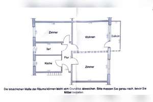 Tauschwohnung: 3 Raum Wohnung gegen Innenstadt-Wohnung