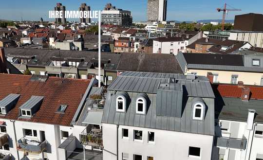 Penthouse mit Fahrstuhl direkt in die Wohnung - Weitblick in bester Innenstadtlage!