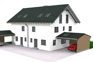 Eichenried: Wo Ihre Wohnträume Ihr Zuhause finden - Ihre eigene Doppelhaushälfte mit sonnigem Garten – Erding (Kreis) – Vorschaubild 2