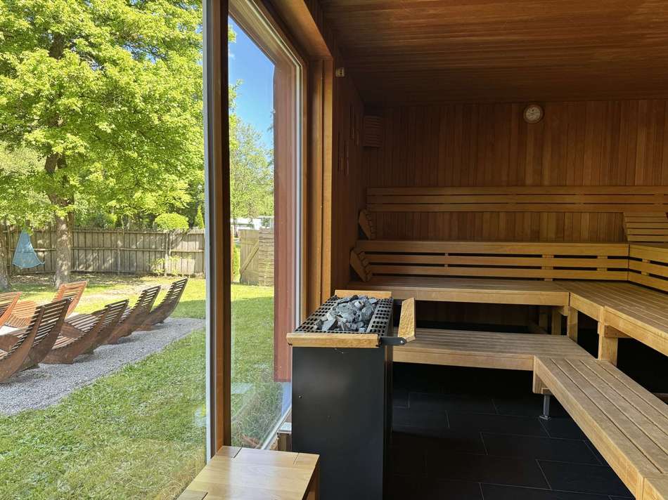 Sauna mit Außenbereich