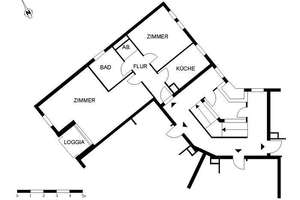 Willkommen Zuhause: günstige 2-Zimmer-Wohnung (WBS) – Helsinkistr. 14, 28719 Burgdamm, Bremen – Vorschaubild 2