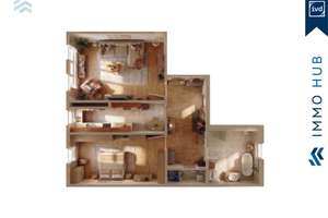 ++ Zentral im Waldstraßenviertel: Altbau-Erdgeschosswohnung mit Tageslichtbad und Abstellraum ++ – Die vollständige Adresse der Immobilie erhältst du vom Anbieter., 4105 Zentrum-Nordwest, Leipzig – Vorschaubild 13