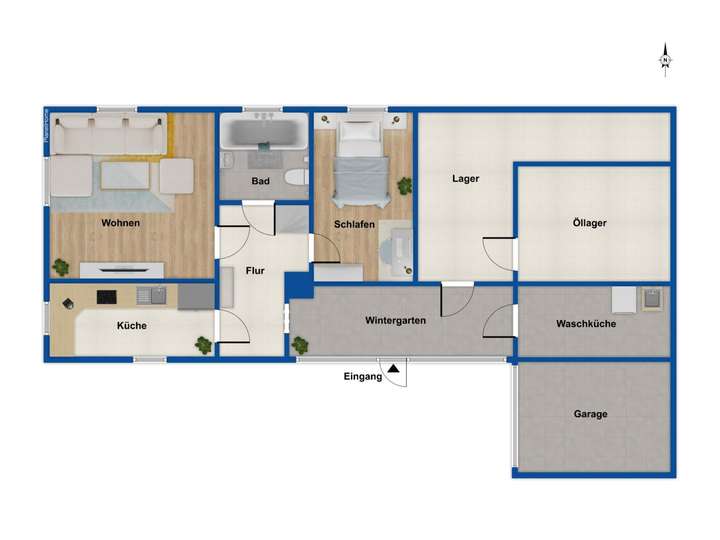 Grundriss - Erdgeschoss