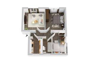 Attraktive 3-Zimmer-Wohnung inkl. EBK | Ideal für Singles und Paare – Dr.-Wilhelm-Külz-Straße 25, 8060 Marienthal Ost, Zwickau – Vorschaubild 8