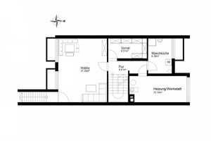 Reihenmittelhaus mit 8 Zimmern, sonnigem Garten und Gestaltungsmöglichkeiten in grüner Umgebung – München (Kreis) – Vorschaubild 24