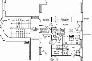 Lichtdurchflutete 3-Zimmer-Wohnung am Weinbergspark | 2 Bäder | provisionsfrei – Fehrbelliner Straße 57, 10119 Mitte (Ortsteil), Berlin – Vorschaubild 2