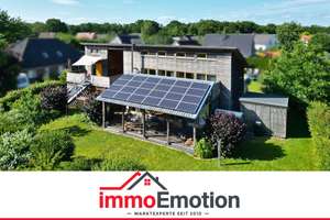 Nichts von der Stange: Nachhaltiges 8-Zimmer-Holzhaus mit PV-Anlage, Pelletheizung und Ferienwohnung – Die vollständige Adresse der Immobilie erhältst du vom Anbieter., 27389 Lauenbrück – Vorschaubild 1