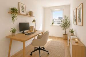 SCHWIND IMMOBILIEN - frisch sanierte Wohnung mit Balkon & Arbeitszimmer – Die vollständige Adresse der Immobilie erhältst du vom Anbieter., 64285 Mitte, Darmstadt – Vorschaubild 7