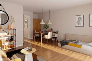 Barrierefreie Eigentumswohnung mit Balkon und Keller – Lilli-Marx-Straße 2, 40597 Benrath, Düsseldorf – Vorschaubild 3