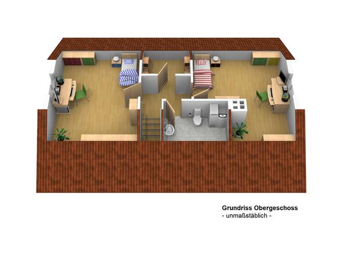Grundriss Obergeschoss