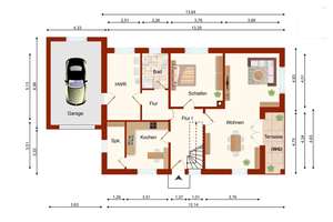 RESERVIERT - Gepflegtes Einfamilienhaus mit sehr guten Energiewerten in ruhiger Lage – Die vollständige Adresse der Immobilie erhältst du vom Anbieter., 25878 Drage – Vorschaubild 24